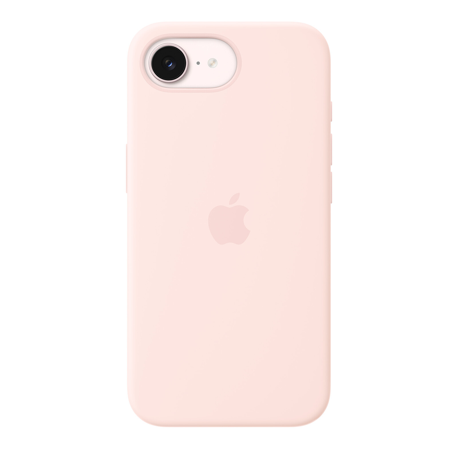 APPLE  Coque En Silicone Avec Magsafe Pour Iphone 17e - Rose Pastel
