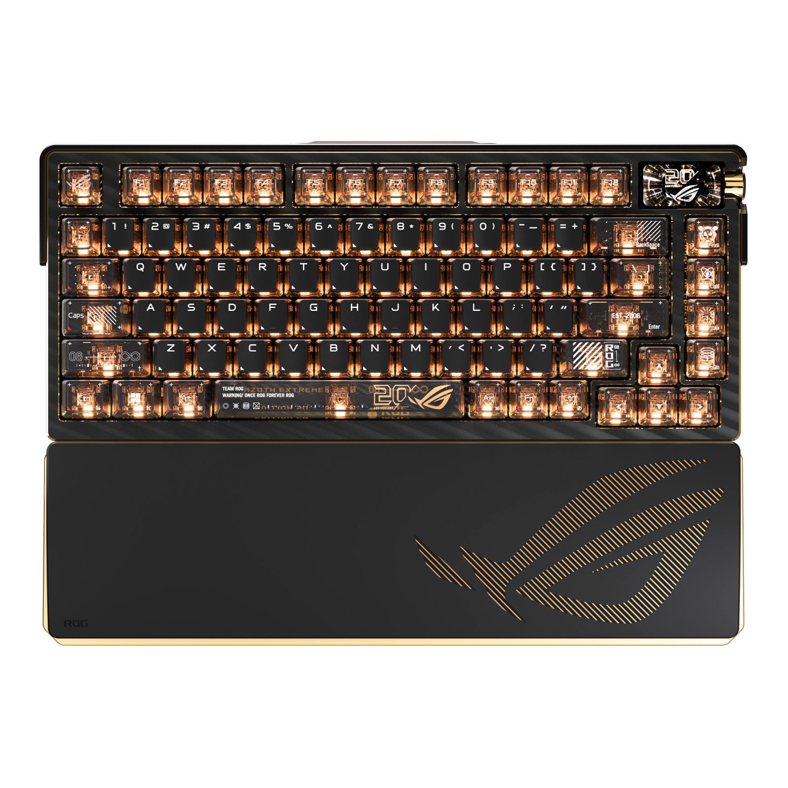 ASUS ROG Azoth Extreme 75% AZERTY Wireless NX Snow