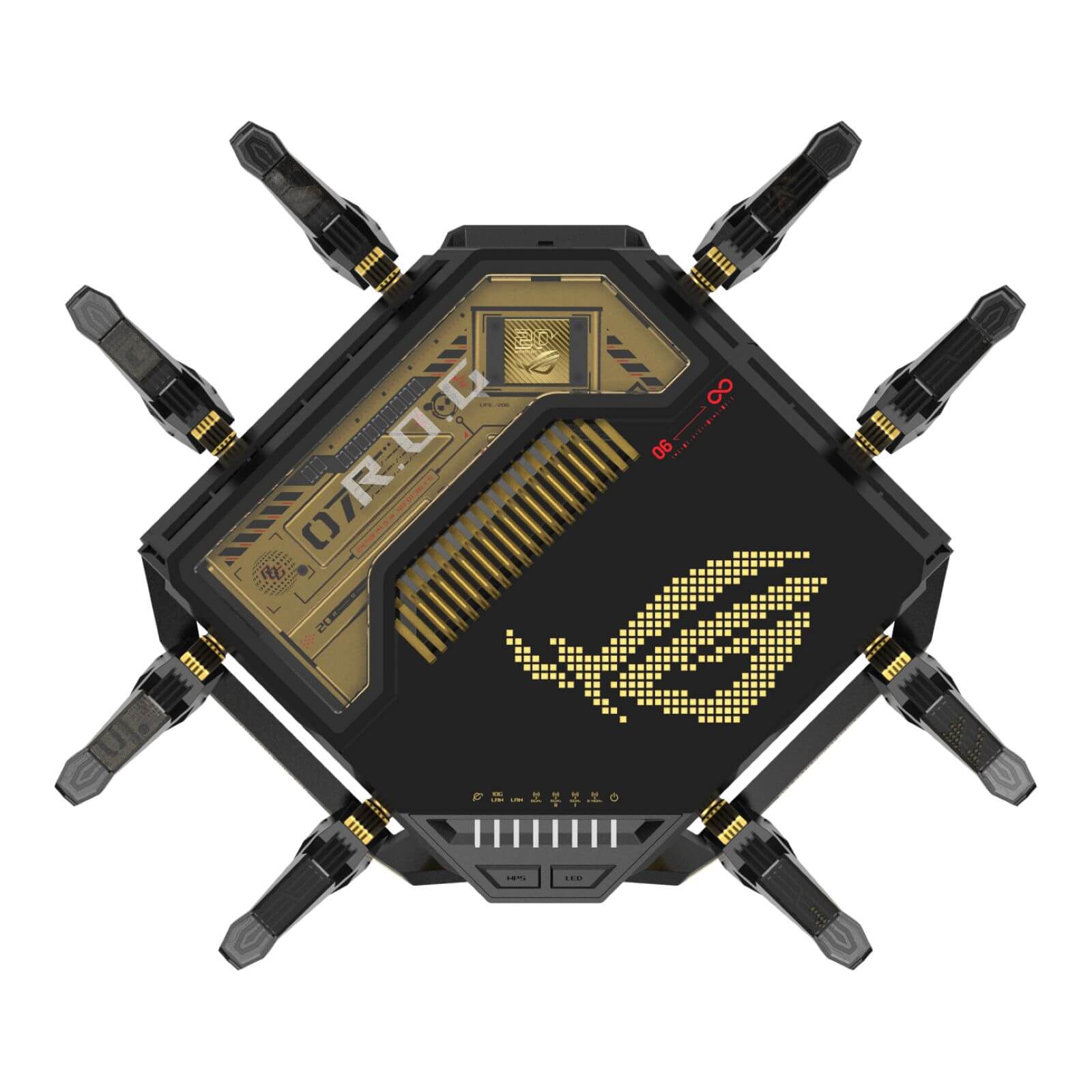 ASUS  ROG Rapture GT-BE98 20th Anniversary Edition, Routeur