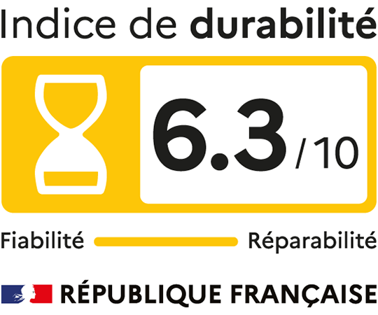 Indice de durabilité : 6.3/10