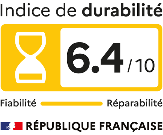 Indice de durabilité : 6.4/10