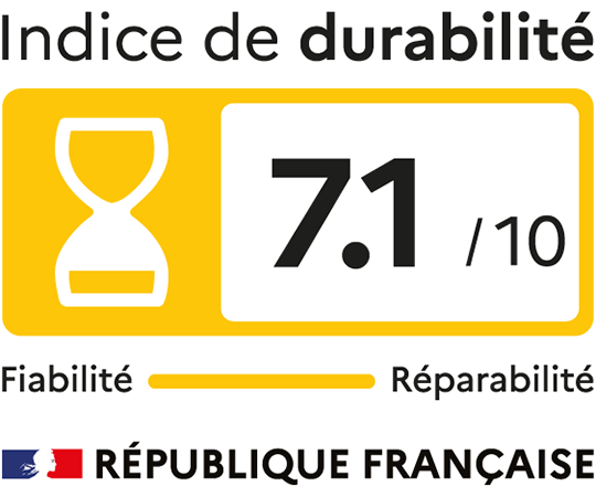 Indice de durabilité : 7.1/10