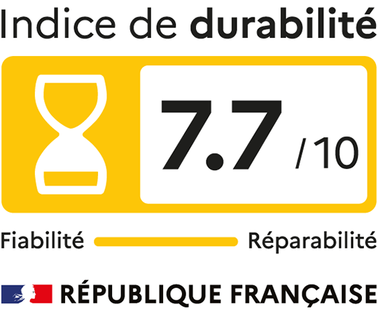 Indice de durabilité : 7.7/10
