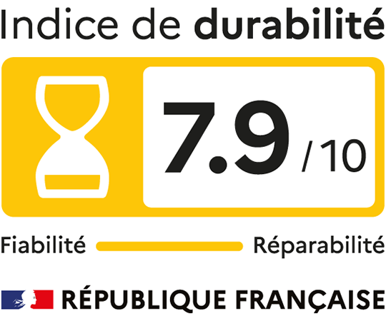 Indice de durabilité : 7.9/10