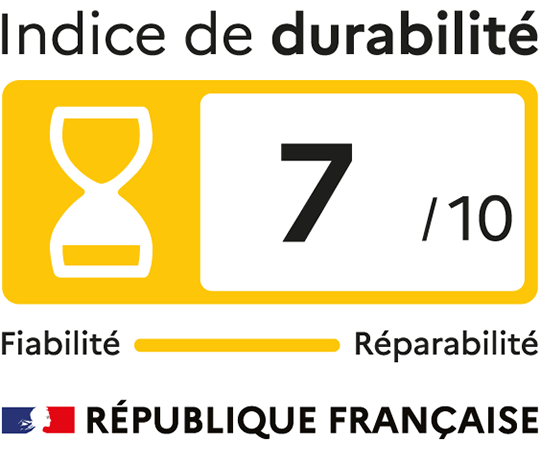 Indice de durabilité : 7/10