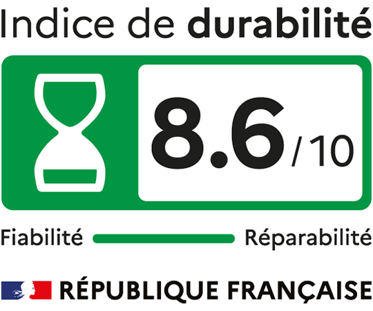 Indice de durabilité : 8.6/10