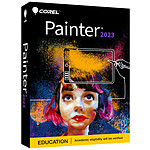 Logiciel image et son Corel Painter 2023 - Etudiant & Enseignant - Licence perpétuelle - 1 poste - A télécharger - Autre vue