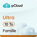 Logiciel antivirus et sécurité pCloud Ultra Famille 10 To – Licence perpétuelle - A télécharger - Autre vue