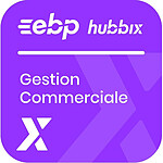 Logiciel comptabilité et gestion EBP Hubbix Gestion Commerciale en ligne - Licence 1 an - 1 utilisateur - A télécharger - Autre vue