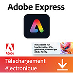 Logiciel image et son Adobe Express Premium - Abonnement 1 an - 1 utilisateur - A télécharger - Autre vue