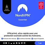 Logiciel antivirus et sécurité NordVPN Essentiel - Licence 1 an - 10 appareils - A télécharger - Autre vue