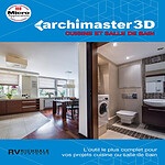 Logiciel image et son ArchiMaster 3D Cuisine & Salle de Bain - Licence perpétuelle - 1 PC - A télécharger - Autre vue