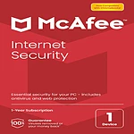 Logiciel antivirus et sécurité McAfee Internet Security - Licence 1 an - 1 poste - A télécharger - Autre vue