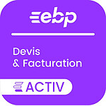 Logiciel comptabilité et gestion EBP Devis & Facturation ACTIV + Service Privilège - Licence 1 an - 1 poste - A télécharger - Autre vue