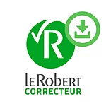 Logiciel bureautique Le Robert Correcteur édition 2024 - Pour étudiant & enseignant - Licence perpétuelle - 1 poste - A télécharger - Autre vue