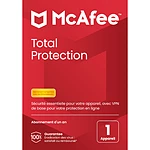 Logiciel antivirus et sécurité McAfee Total Protection - Licence 1 an - 1 poste - A télécharger - Autre vue