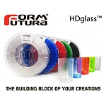 Filament 3D FormFutura HDglass bleu translucide (see through blue) 1,75 mm 0,75kg - Autre vue