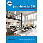 Logiciel image et son ArchiMaster 3D Ultimate Home Design - Licence perpétuelle - 1 PC - A télécharger - Autre vue