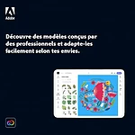 Logiciel image et son Adobe Express Premium - Abonnement 1 an - 1 utilisateur - A télécharger - Autre vue