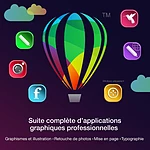 Logiciel image et son CorelDRAW Graphics Suite - Licence 1 an - 1 utilisateur - A télécharger - Autre vue