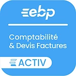 Logiciel comptabilité et gestion EBP Compta & Devis Factures ACTIV + Service Privilège  - Licence 1 an - 1 poste - A télécharger - Autre vue