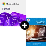 Pack Microsoft 365 Famille + FlexiPDF Home et Business