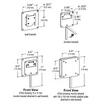 Bras & support écran PC Ergotron Fixation murale FX 30 60-239-007 - Autre vue