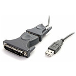 StarTech.com Câble USB 2.0 / DB9 et DB25 (série RS232) - 0,9m
