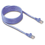 Belkin Câble Ethernet RJ45 Cat 6 STP Snagless 0,5 m (Bleu)