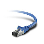 Belkin Câble Ethernet RJ45 Cat 6 STP Bleu - Snagless 1 m 