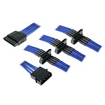 BitFenix Alchemy Câble 4 SATA / Molex - Bleu