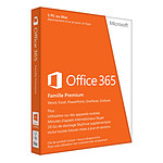 Microsoft Office 365 Famille Premium - 5 postes / 1 an