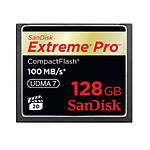Sandisk CompactFlash Extreme Pro 128 Go 100Mo/s 