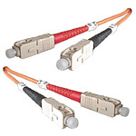  Câble optique SC/SC, 62,5 um - 1m