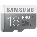 Samsung Pro microSDHC 16Go UHS-1 (90Mo/s)