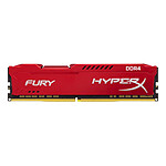 HyperX Fury Red DDR3 1 x 4 Go 1600 MHz CAS 10