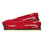 HyperX Fury Red DDR3 2 x 4 Go 1600 MHz CAS 10