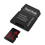 Sandisk Ultra microSDXC 128 Go + adaptateur SD (48Mo/s)