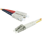  Câble fibre optique LC/SC duplex 9/125 OS2 - 3 m