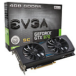 EVGA GeForce GTX 970 Superclocked ACX 2.0 - 4 Go