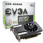 EVGA GeForce GTX 960 Superclocked Gaming - 2 Go