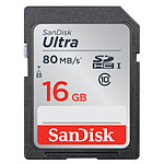 Sandisk Ultra SDHC 16Go (80Mo/s)