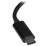 Câble USB StarTech.com Adaptateur Gigabit Ethernet USB-C - Noir - Autre vue