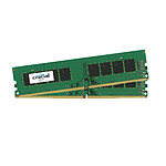 Crucial 8 Go (2 x 4 Go) DDR4 2400 MHz CL17 SR