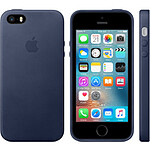 Apple Coque iPhone SE/5s Case - cuir Bleu 