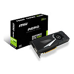 MSI GeForce GTX 1080 Aero OC - 8 Go