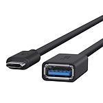 Câble USB Belkin Adaptateur USB 3.0 - Type C vers USB Type A (M/F) - Autre vue
