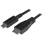 StarTech.com Câble USB 3.1 Micro B vers C Noir - 1m