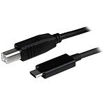 StarTech.com Câble USB 2.0 C / USB Type B Noir - 1m