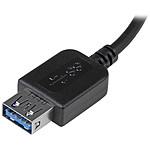 Câble USB StarTech.com Câble USB 3.0 (C) / USB 3.0 (A) Noir MF - 15 cm - Autre vue